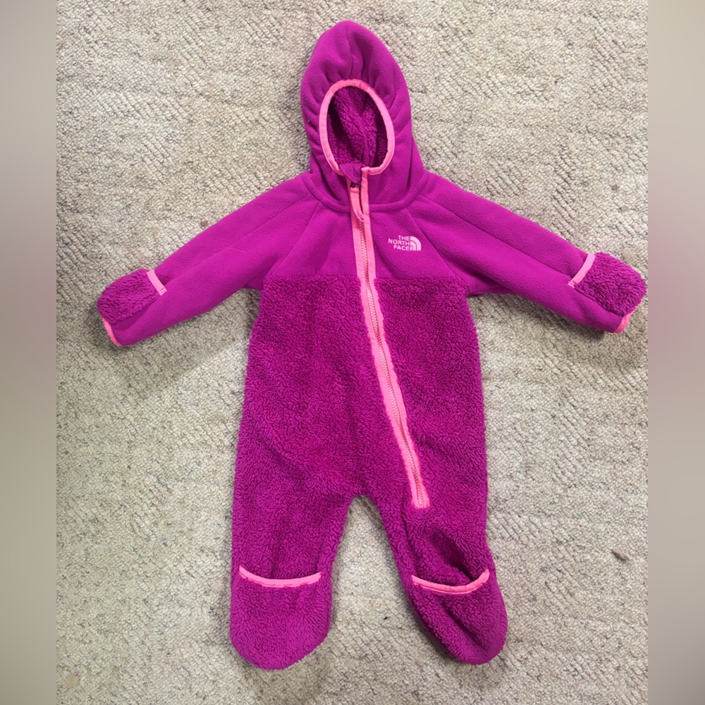 North Face Fleece One Piece